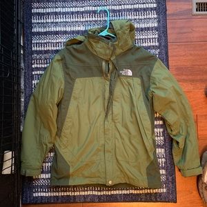 Mens Double layer Northface Jacket